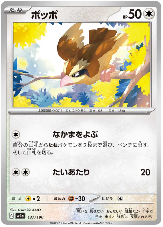Pidgey -  -  - Commune