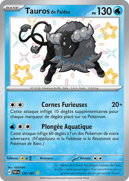 Tauros de Paldéa -  -  - Ultra rare