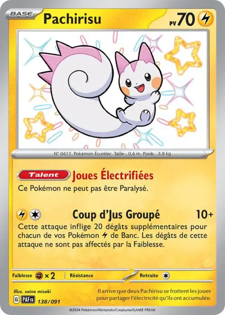Pachirisu -  -  - Ultra rare