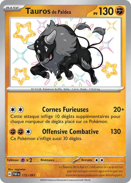 Tauros de Paldéa -  -  - Ultra rare