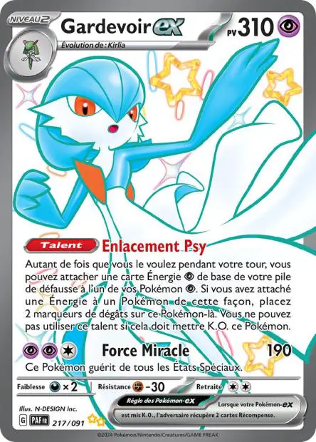 Gardevoir ex -  -  - Ultra rare