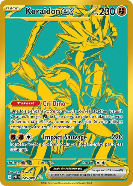 Koraidon ex -  -  - Ultra rare