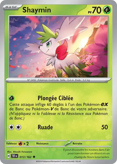 Shaymin -  -  - Peu commune