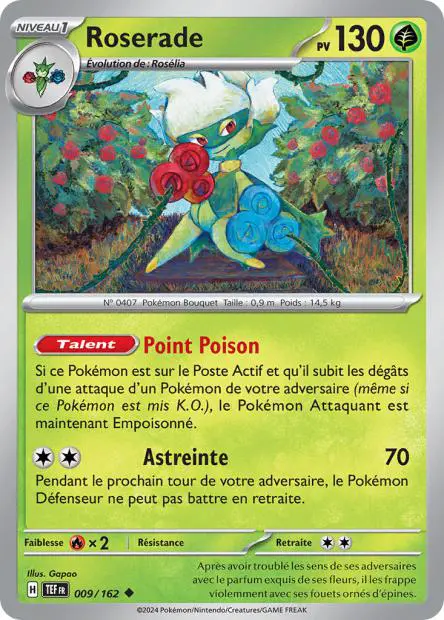 Roserade -  -  - Peu commune