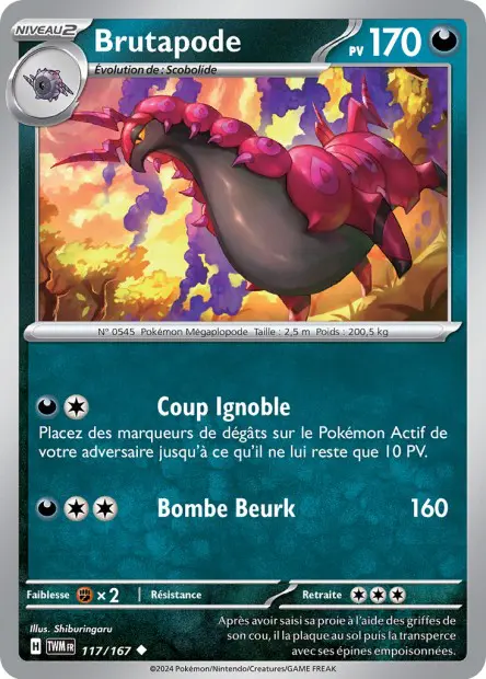 Brutapode -  -  - Peu commune