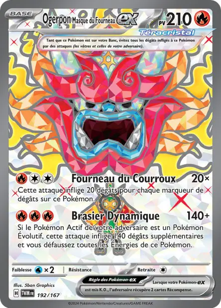 Ogerpon Masque du Fourneau ex -  -  - Ultra rare