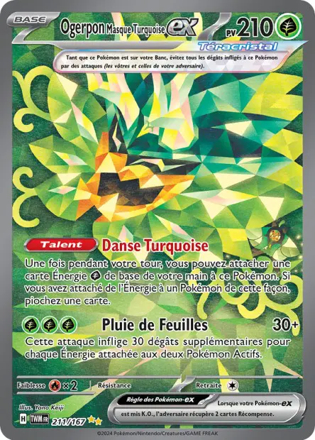 Ogerpon Masque Turquoise ex -  -  - Ultra rare