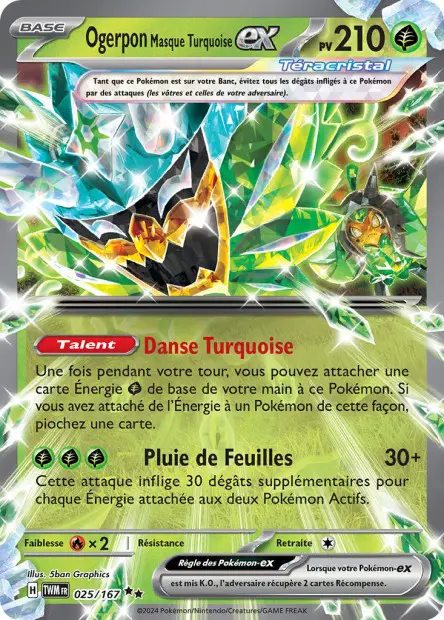 Ogerpon Masque Turquoise ex -  -  - Ultra rare