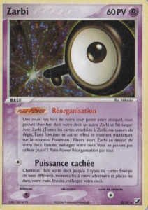 Carte Pokémon Zarbi Q/28 - EX Forces Cachées