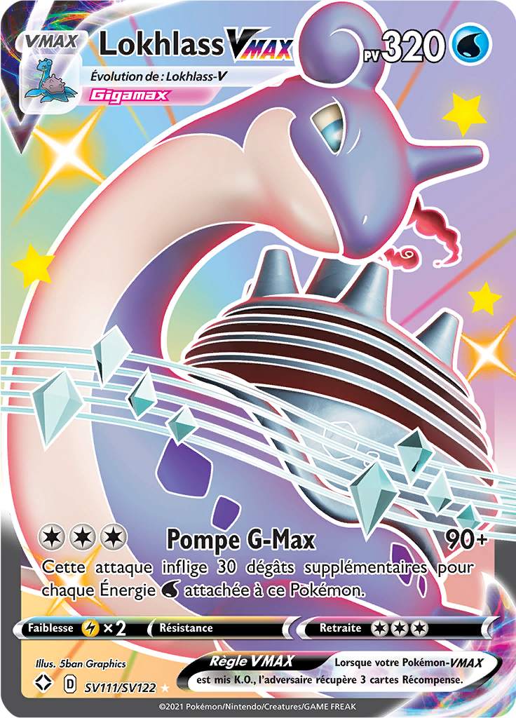 Lokhlass - Destinées Radieuses - SV111 - Chromatique rare VMAX