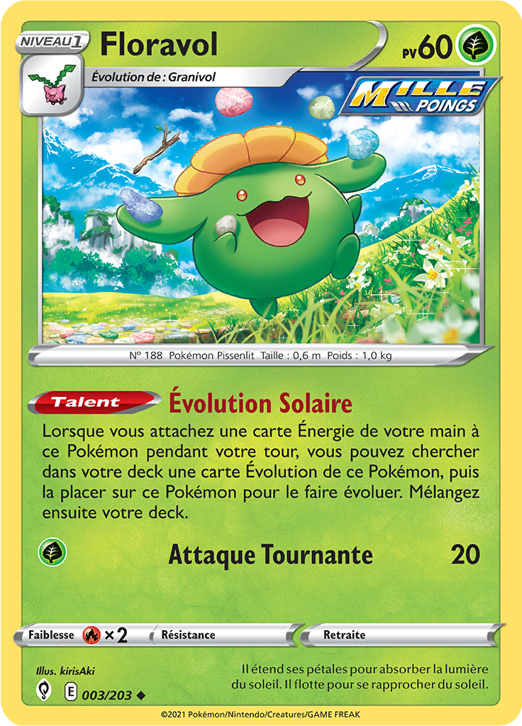 Floravol - EB Évolution Céleste - 003 - Peu commune