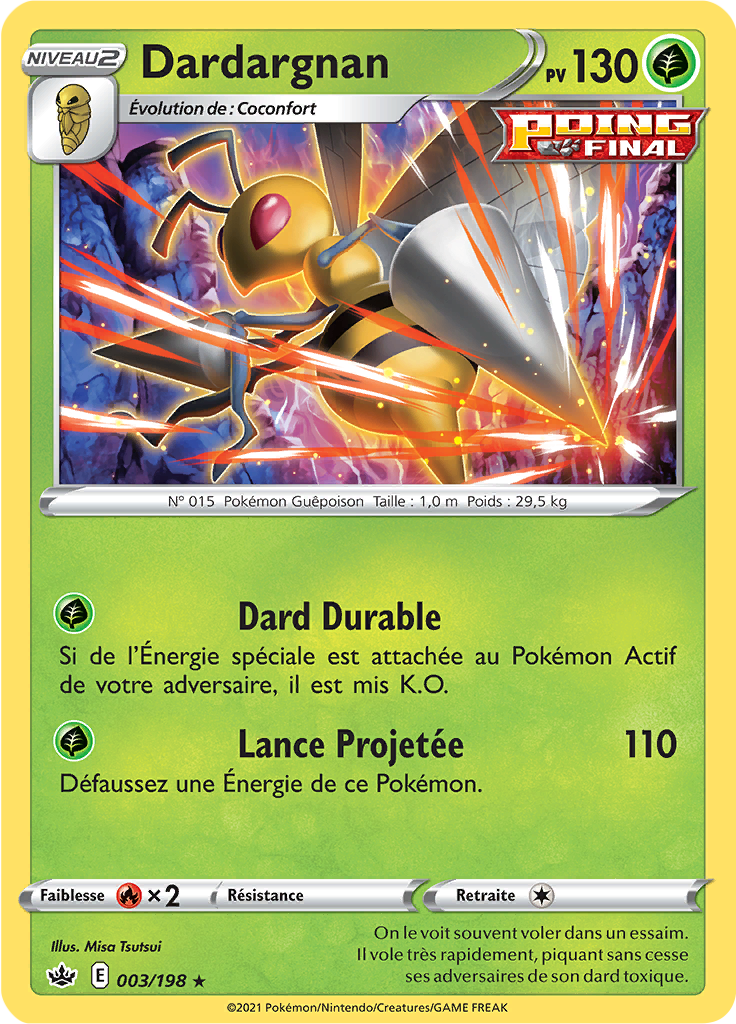 Dardargnan - EB Règne de Glace - 003 - Holographique rare