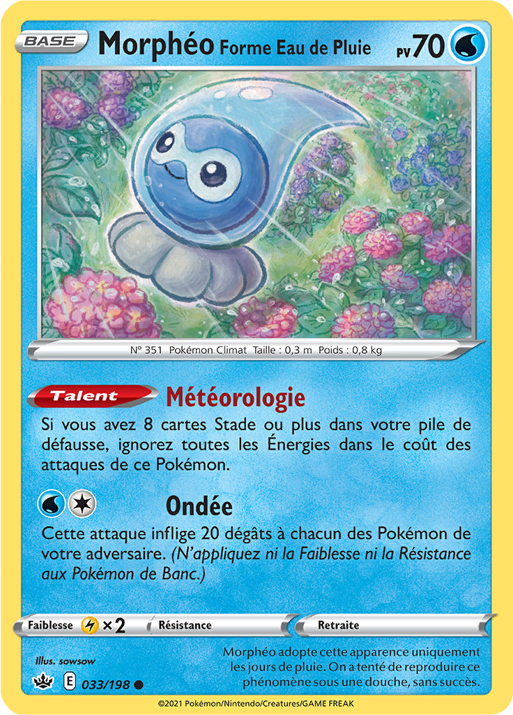Morphéo Forme Eau de Pluie - EB Règne de Glace - 033 - Commune