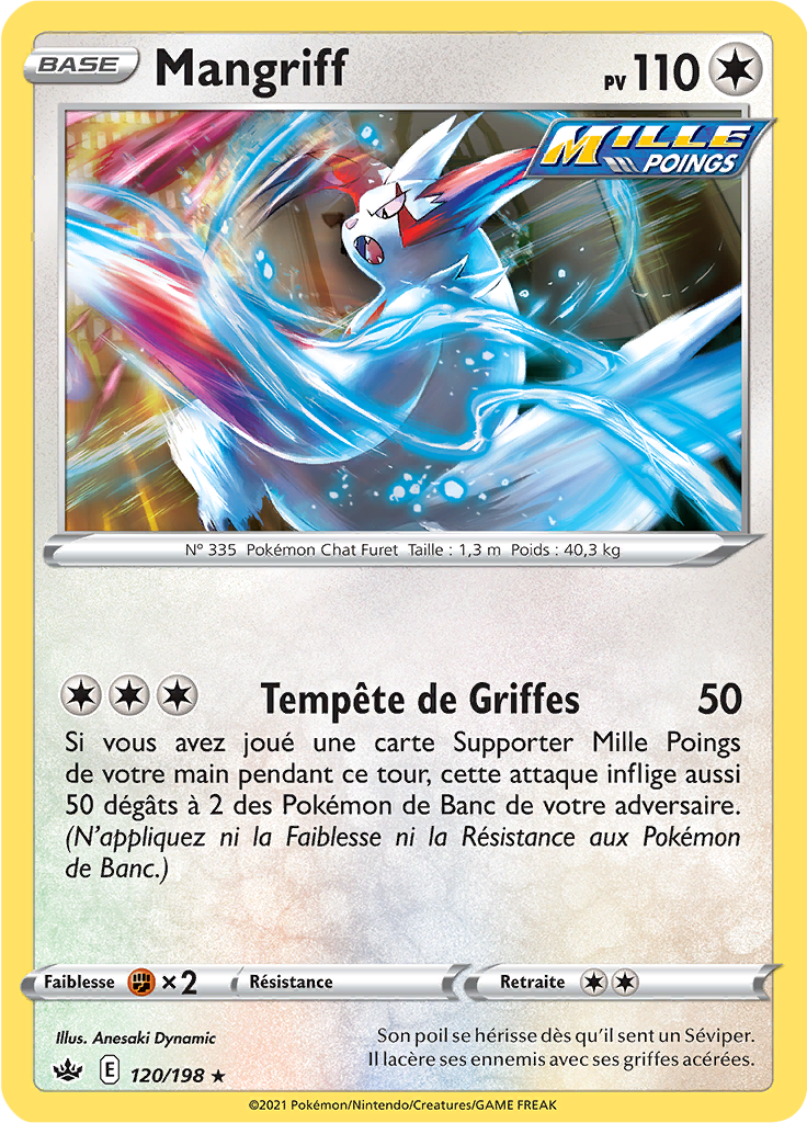 Mangriff - EB Règne de Glace - 120 - Rare