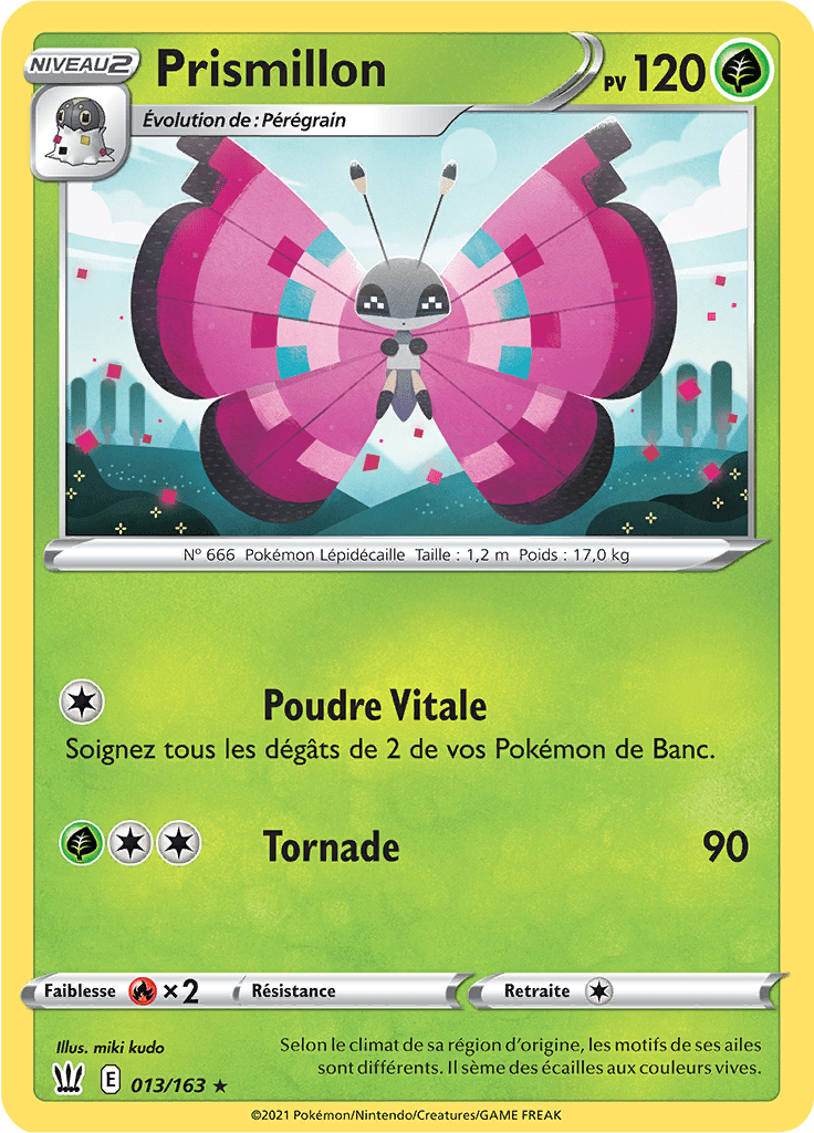 Carte Pok mon Prismillon 013 163 EB Styles De Combat L unit carte-pok-mon-prismillon-013-163-eb-styles-de-combat-l-unit