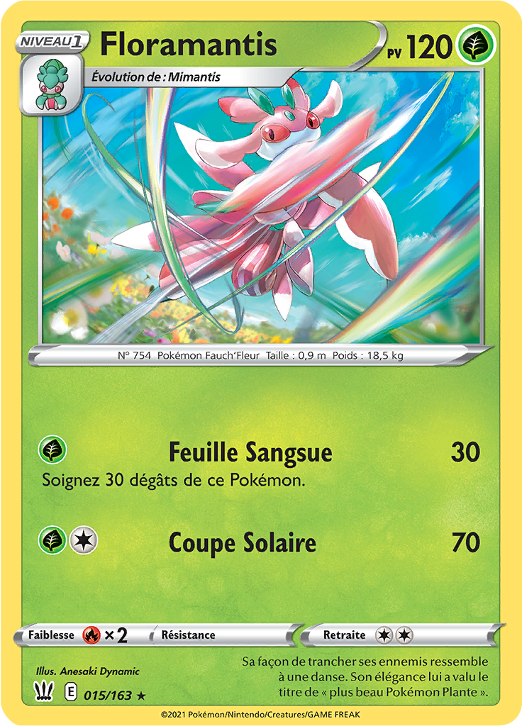 Floramantis - EB Styles de Combat - 015 - Rare