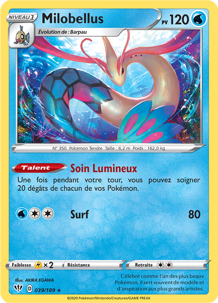 Milobellus - EB Ténèbres Embrasées - 039 - Holographique rare