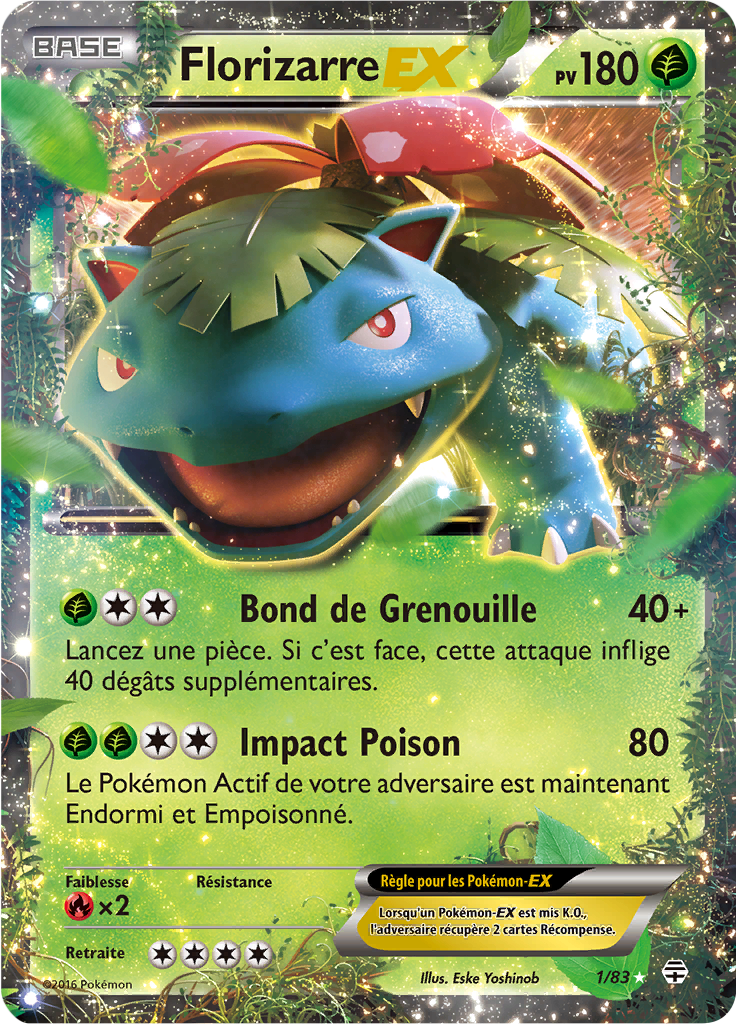 Florizarre - Générations - 001 - Holographique rare EX