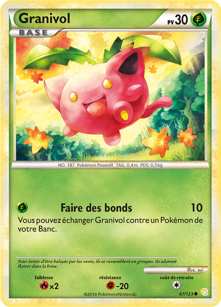 Granivol - HeartGold SoulSilver - 067 - Commune