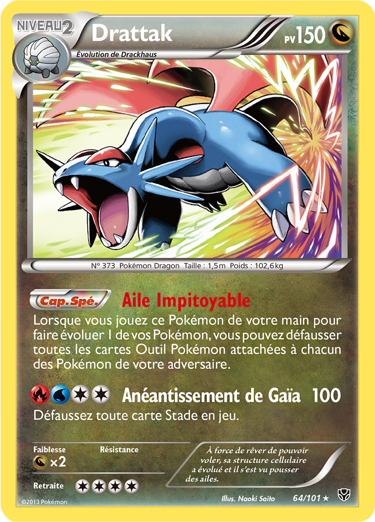 Drattak - NB Explosion Plasma - 064 - Holographique rare