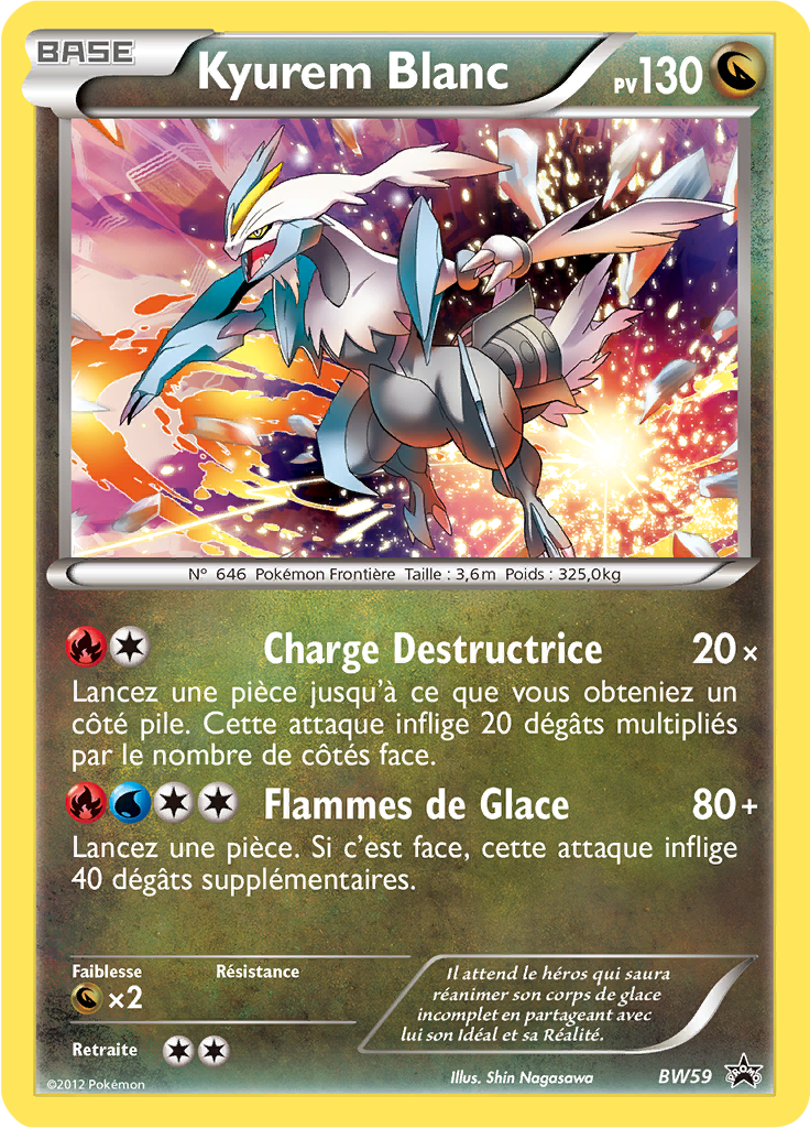 Kyurem Blanc - Promo BW - BW59 - Commune