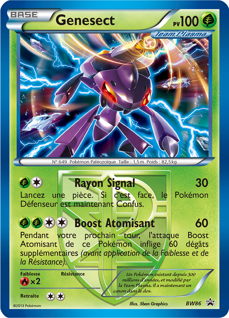 Genesect - Promo BW - BW86 - Commune