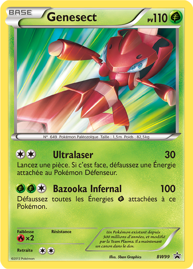 Genesect - Promo BW - BW99 - Commune