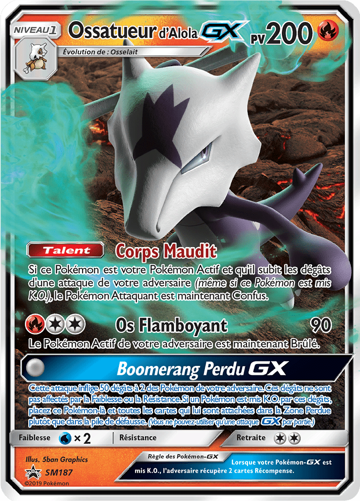 Ossatueur D Alola GX Promo SM SM187 Cards Hunter ossatueur-d-alola-gx-promo-sm-sm187-cards-hunter