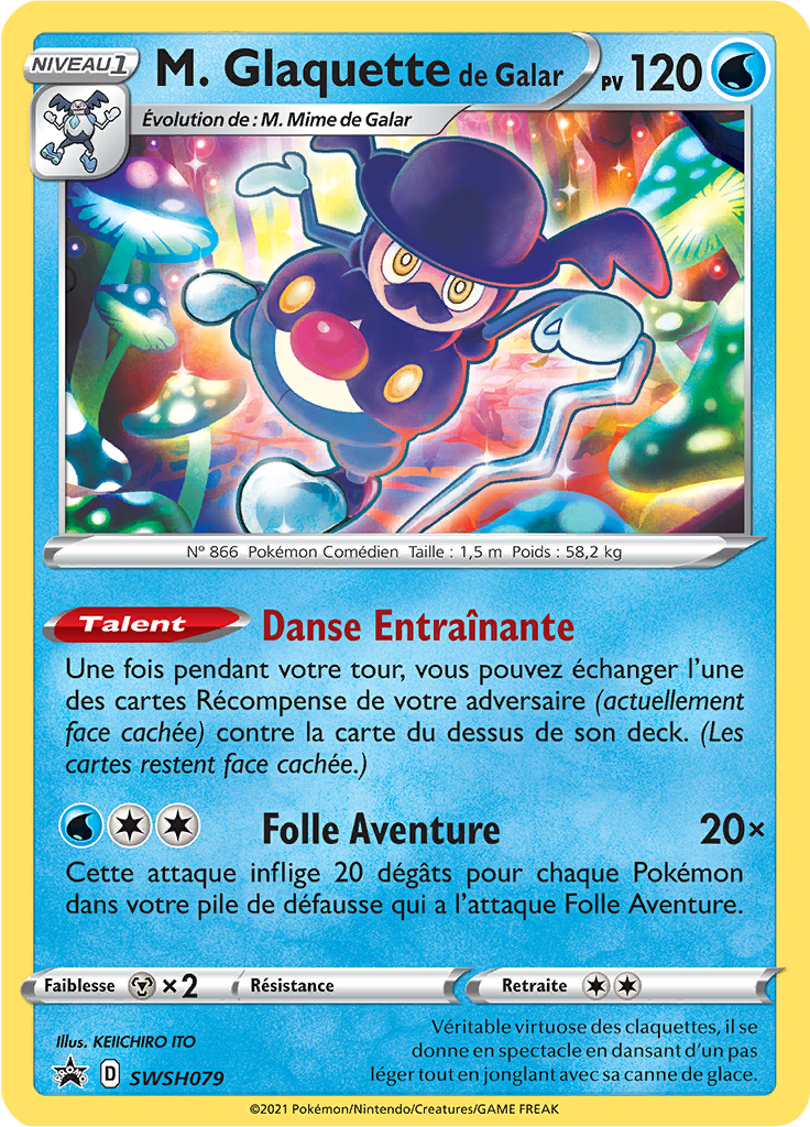 M. Glaquette de Galar - Promo SWSH - SWSH079 - Régulation D