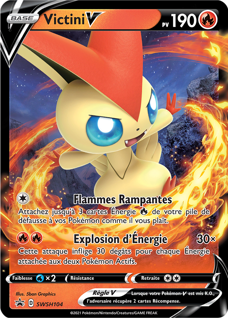 Victini V - Promo SWSH - SWSH104 - Régulation D