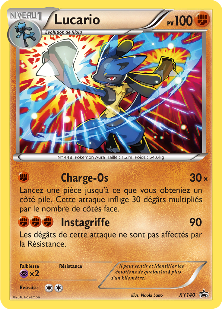 Lucario - Promo XY - XY140 - Commune