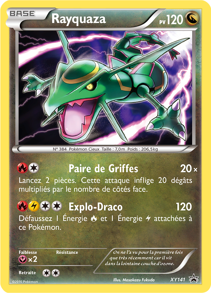 Rayquaza - Promo XY - XY141 - Commune