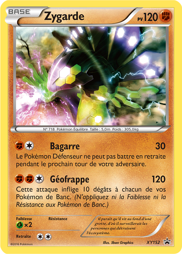 Zygarde - Promo XY - XY152 - Commune