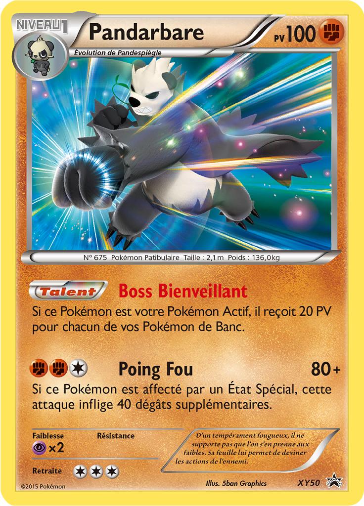 Pandarbare - Promo XY - XY50 - Commune