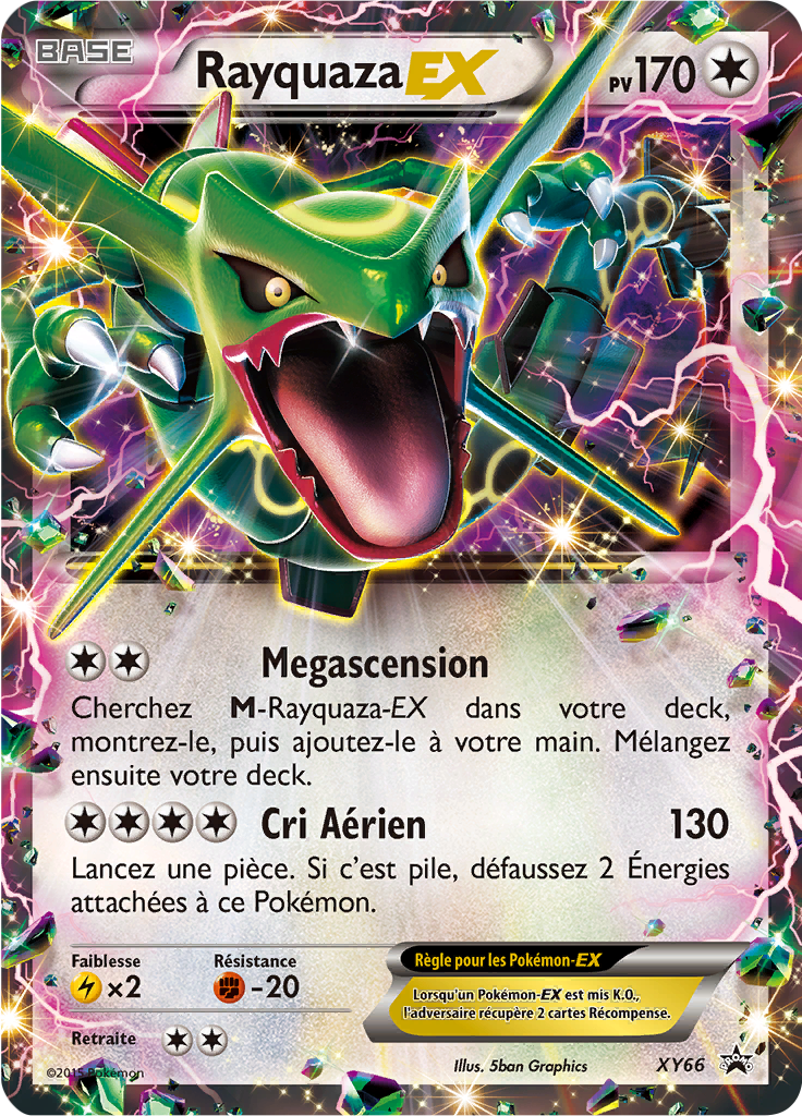 Rayquaza EX - Promo XY - XY66 - Commune