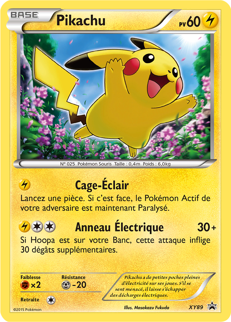 Pikachu - Promo XY - XY89 - Commune