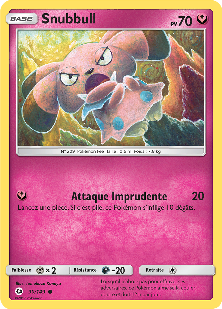 Snubbull - Soleil et Lune - 090 - Commune