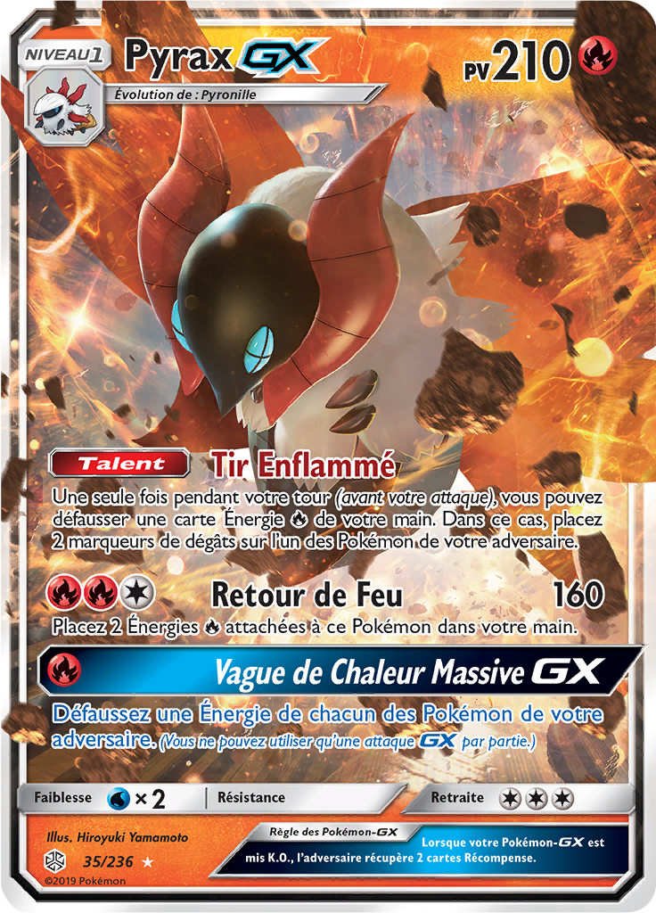 Pyrax GX - SL Éclipse Cosmique - 035 - Holographique rare GX