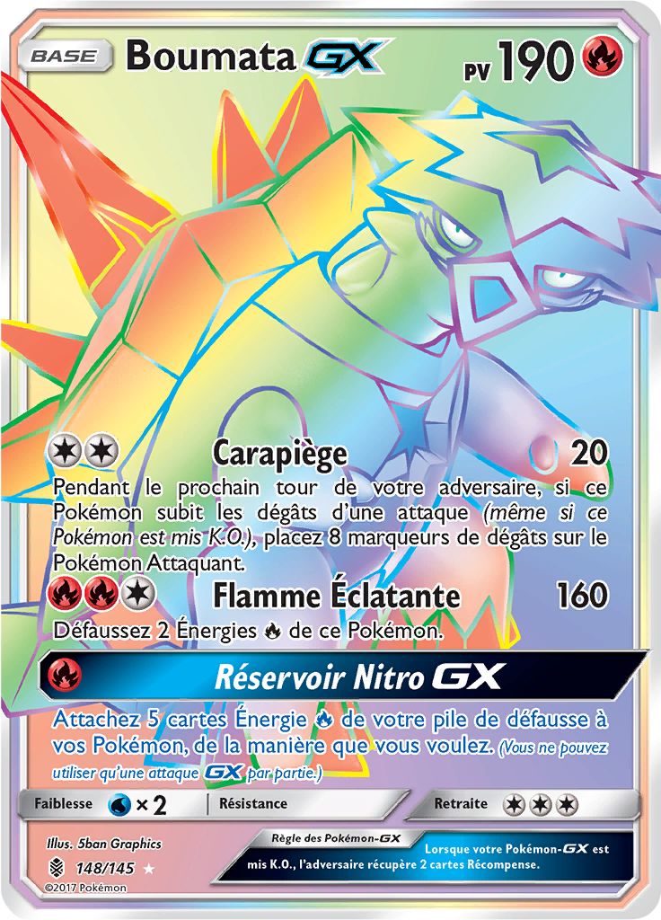 Boumata GX - SL Gardiens Ascendants - 148 - Arc-en-ciel rare