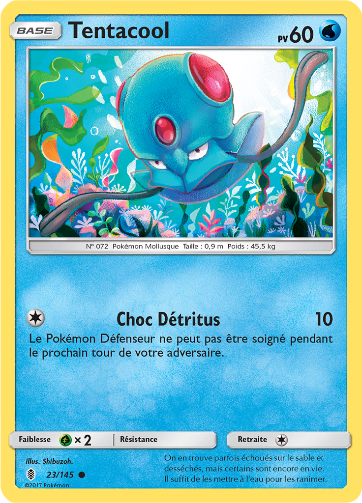 Tentacool - SL Gardiens Ascendants - 023 - Commune