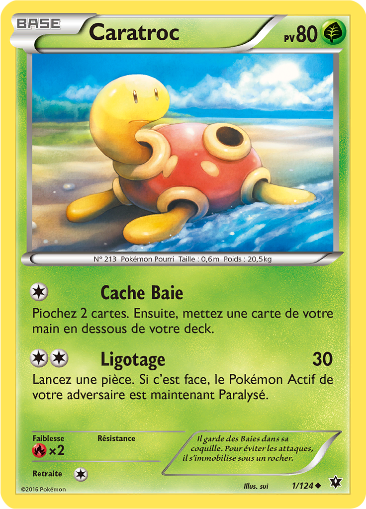 Caratroc - XY Impact des Destins - 001 - Peu commune