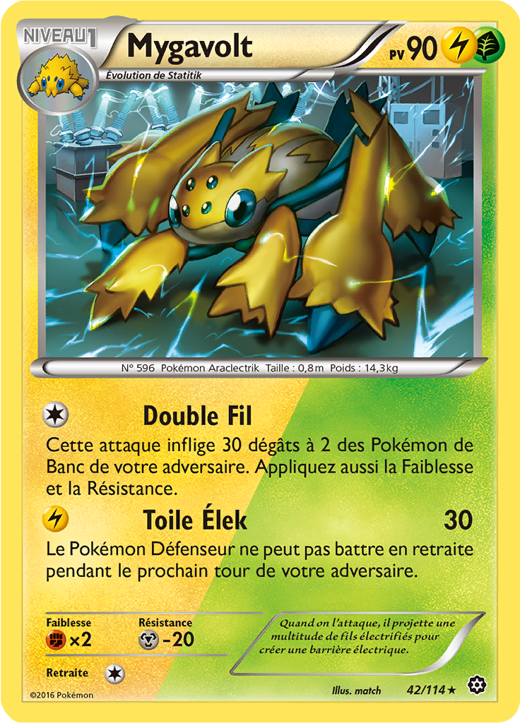 Mygavolt - XY Offensive Vapeur - 042 - Rare