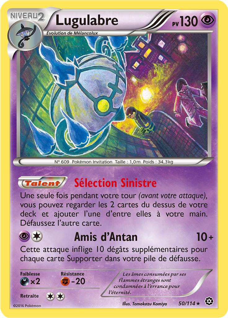 Lugulabre - XY Offensive Vapeur - 050 - Holographique rare