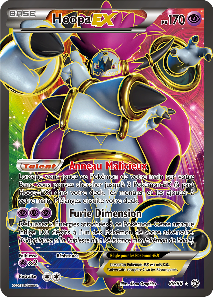 Hoopa - XY Origines Antiques - 089 - Ultra rare