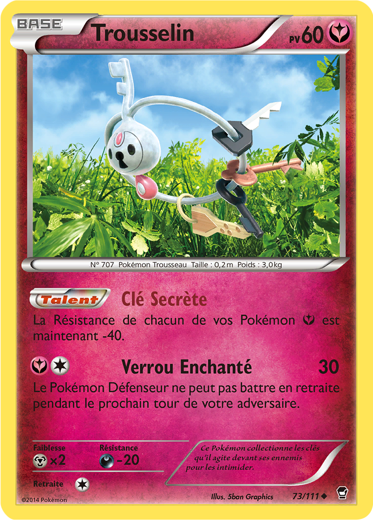 Trousselin - XY Poings Furieux - 073 - Peu commune