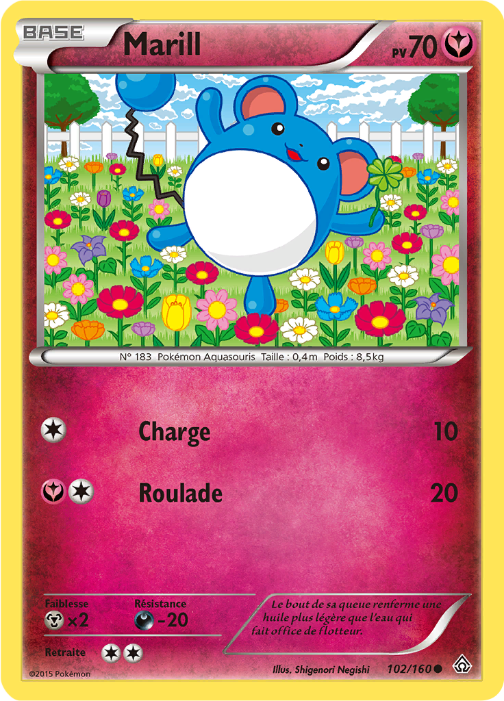 Marill - XY Primo-Choc - 102 - Commune