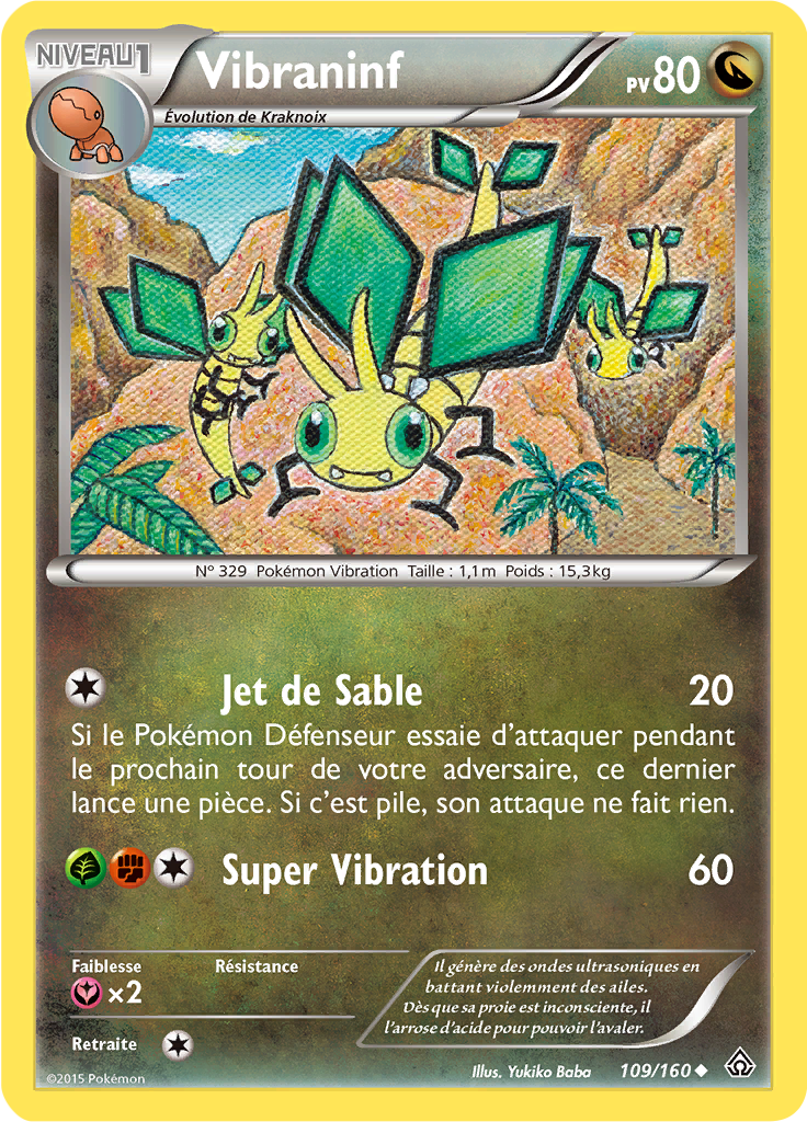 Vibraninf - XY Primo-Choc - 109 - Peu commune