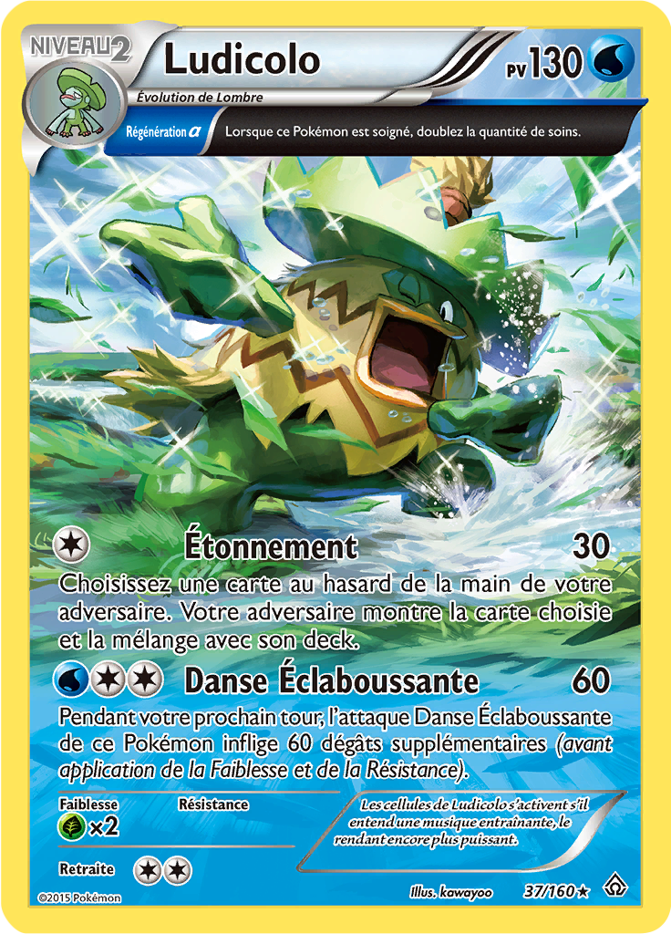 Ludicolo - XY Primo-Choc - 037 - Rare