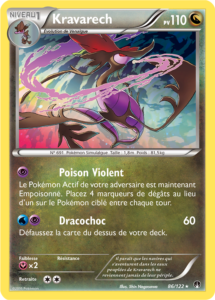 Kravarech - XY Rupture TURBO - 086 - Holographique rare
