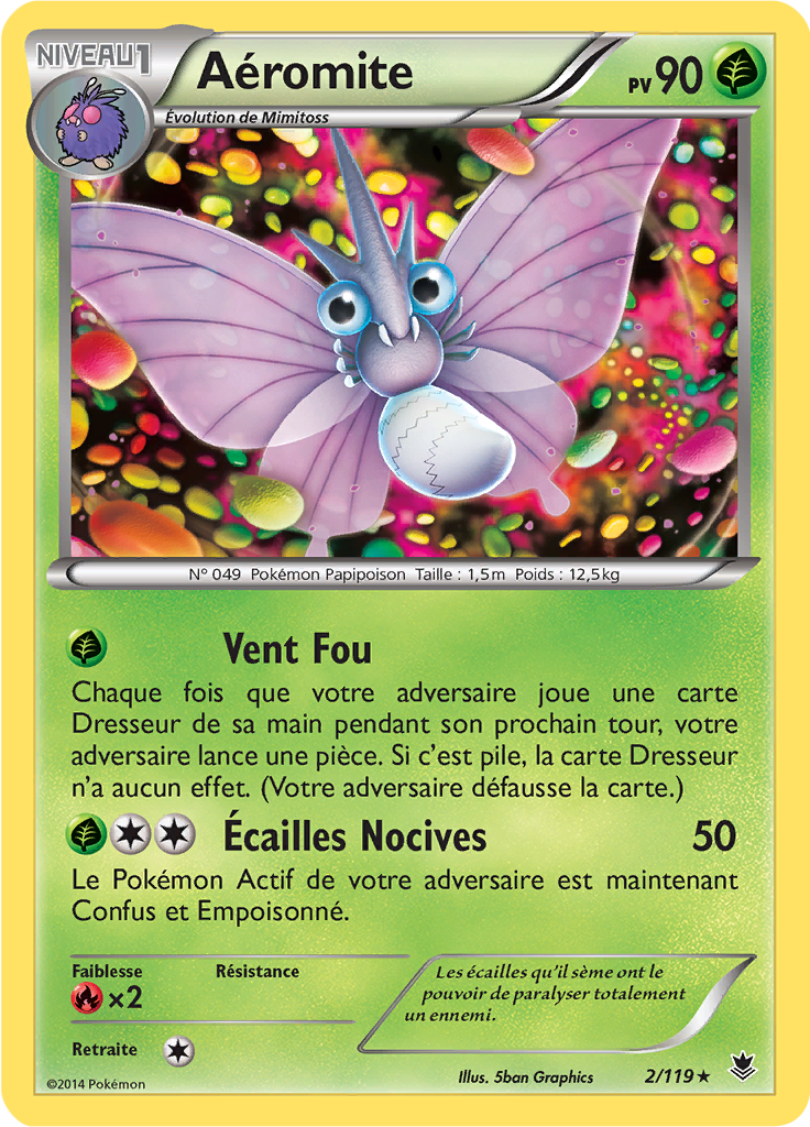 Aéromite - XY Vigueur Spectrale - 002 - Rare